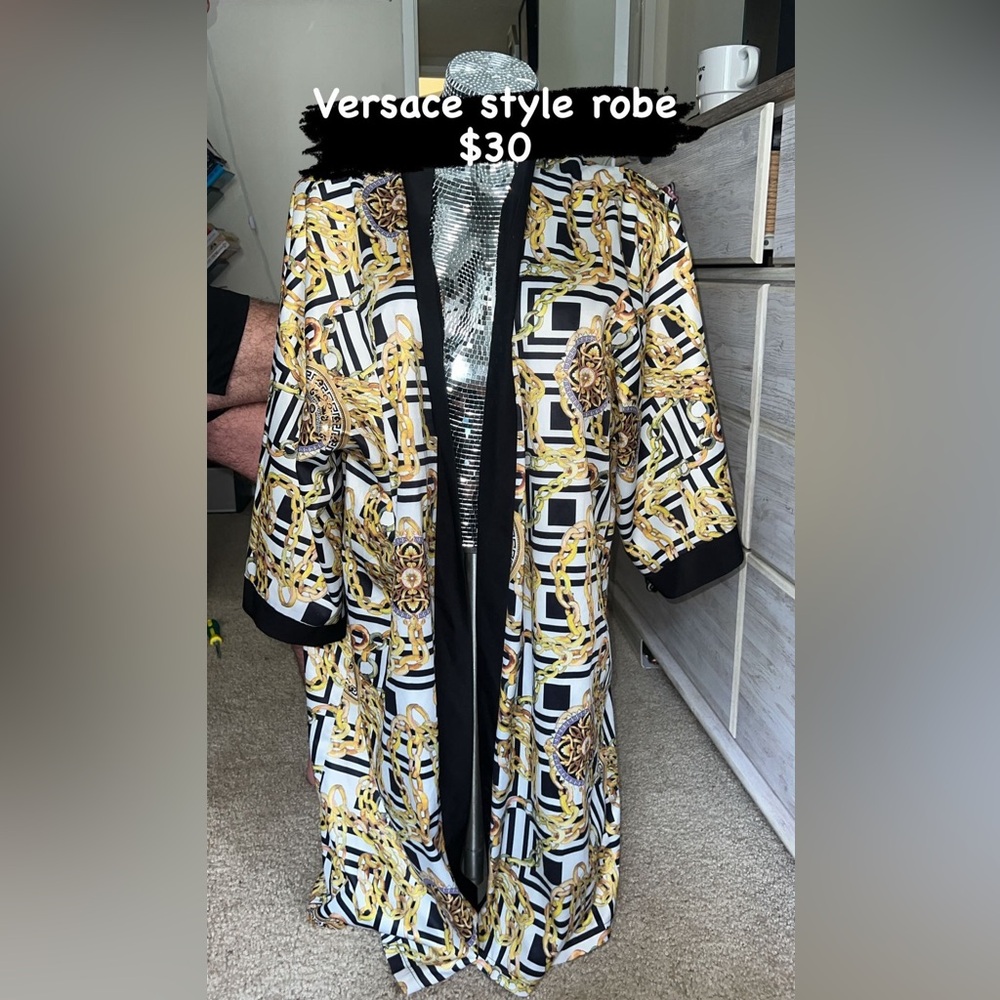 Versace style robe
